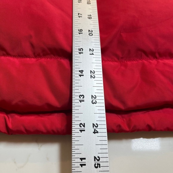 Vintage Eddie Bauer Womens Red Goose Down Puffer Vest Quilted Sz Small WPL 9647 - Picture 16 of 16